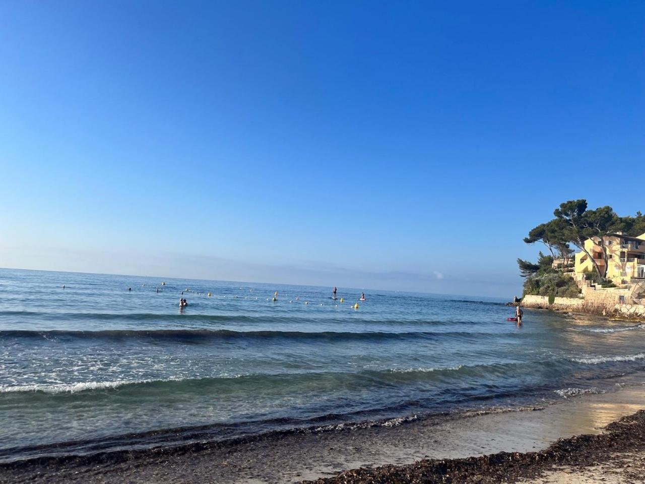 Studio Cosy Avec Terrasse Sur La Plage Ла Сен-сюр-Мер Екстериор снимка